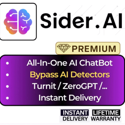 Sider AI Premium (ALL IN ONE CHATBOT) ChatGPT 4 + Claude AI + Gemini Pro + ChatPDF Unlimited GPT4+ Claude V3