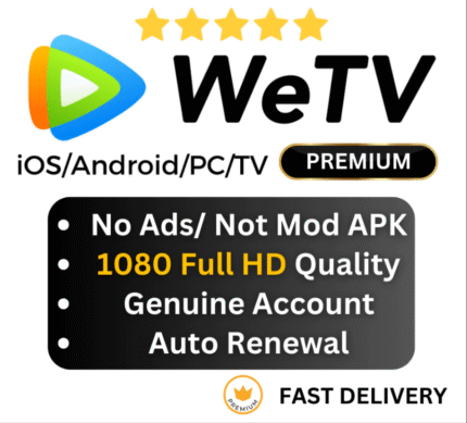 【WETV】 Genuine Premium KeyChain [iOS/Android/PC/TV]