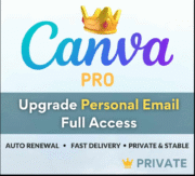 LIFE TIME Canva Premium Access (Upgrade Own Account) All Access