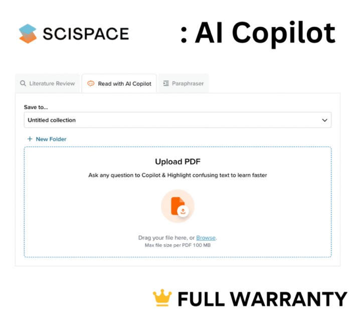 SciSpace Typeset Premium Plan AI Copilot research productivity Develop research manuscript Paraphrasing - Image 3