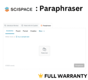 SciSpace Typeset Premium Plan AI Copilot research productivity Develop research manuscript Paraphrasing - Image 4