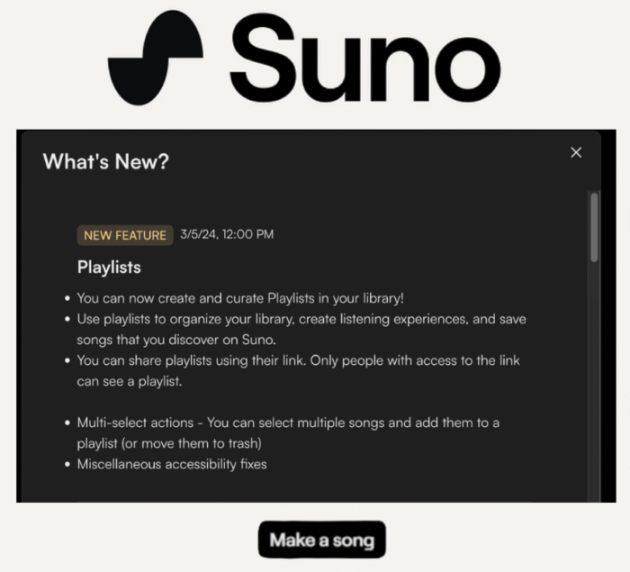 Suno AI – Private 1 Month 2500 credits - Image 3