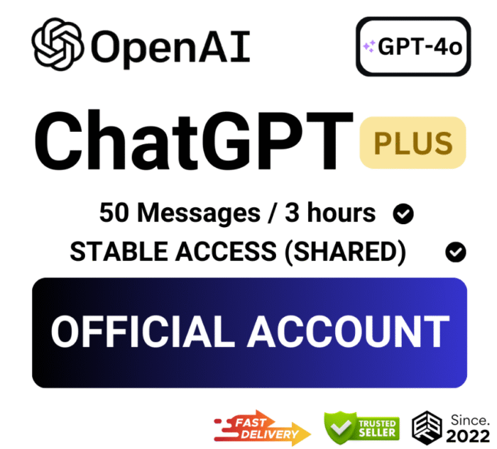 10(USER)ChatGPT Plus Official Account ⚡️ 𝗢𝗽𝗲𝗻𝗔𝗜 🔥 GPT-4o🔥 Instant Delivery | Full Warranty | Auto-Renewal - Image 1