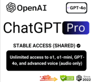 10 user ChatGPT Pro 200 USD Shared account